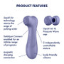 Satisfyer Pro 2 Generation 3 with App Control Lilac Features