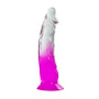 Two Tone 6" PVC Dong Dildo (Without Balls) Clear/Purple