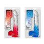 Cheap Products Two Tone 8" PVC Dong Dildo (With Balls) Packaging