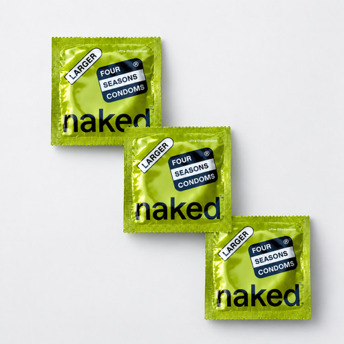 Four Seasons Naked Larger Condoms