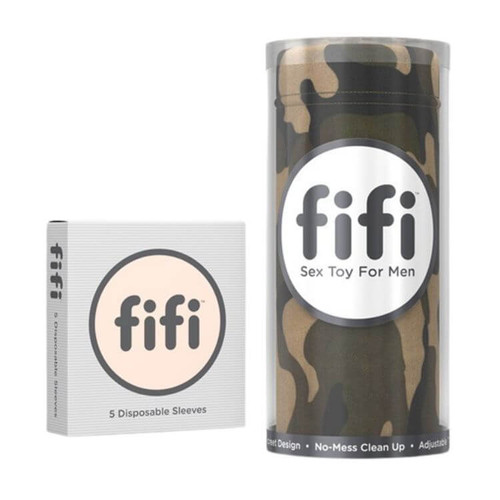 FIFI Masturbator Sleeve Commando Camouflage Condoms Australia