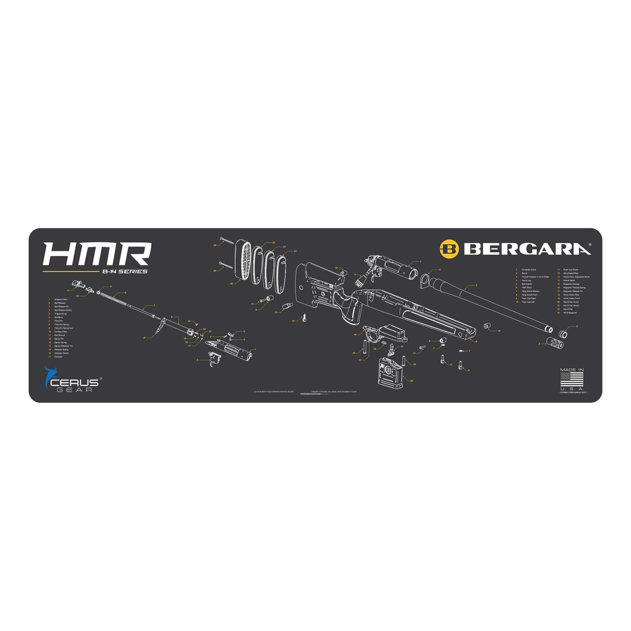 HMR RIFLE MAT - BPI Outdoors, Inc