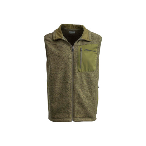 GREEN FLEECE VEST