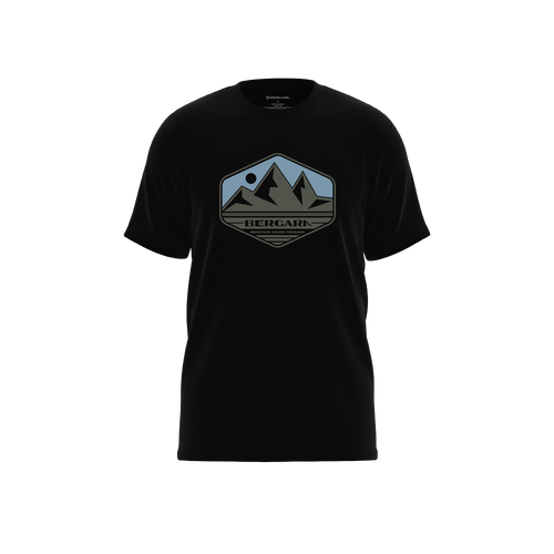 Mountain Badge Black