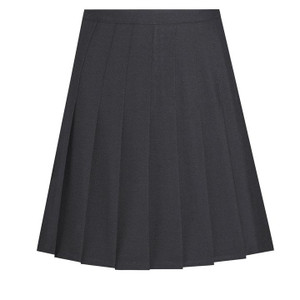Stitch Down Knife Pleat Skirt