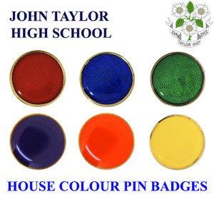 John Taylor High School House Pin Badge