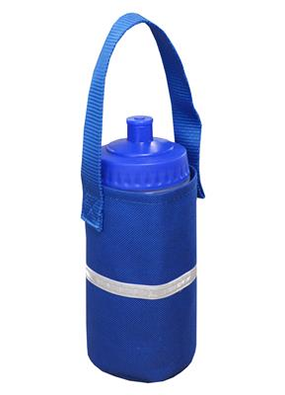 Royal Blue Bottle Mate + Water Bottle