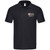 Paulet PREFECT Unisex Polo Shirt Black/White