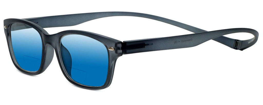 Magz Greenwich Magnetic Polarized Bi-Focal Sunglasses (Mirror Lenses)