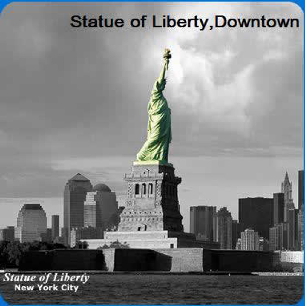 New York Scenery Cleaning Cloths: Statue Of Liberty