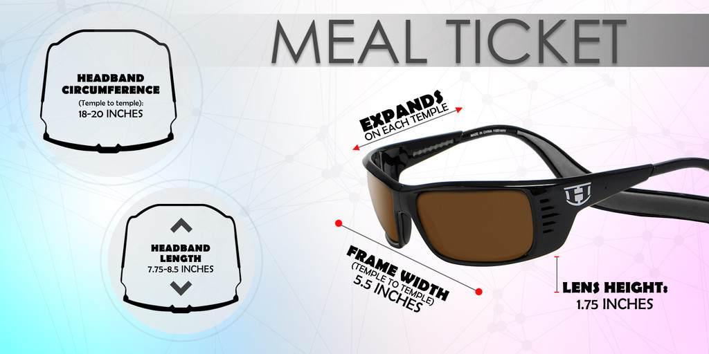 Hoven Eyewear Meal Ticket in Black Gloss with Red :: Rx Single Vision