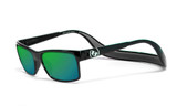 Hoven Eyewear MONIX in Black Gloss with Dark Grey & Green Polarized Hoven Eyewear MONIX in Black Gloss with Dark Grey & Green Polarized