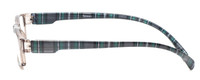 Neck Hanging Reading Glasses in Plaid Rx S.V.