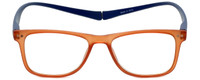 Magz Astoria Magnetic Bi-Focal Eyeglasses in Orange Blue
