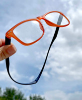 Magz Astoria Magnetic Rx S.V. Eyeglasses in Orange Blue