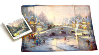 Holiday Christmas Theme Cleaning Cloth, Spirit of Christmas