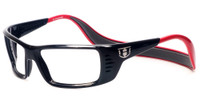 Hoven Eyewear Meal Ticket in Black Gloss with Red :: Rx Bi-Focal