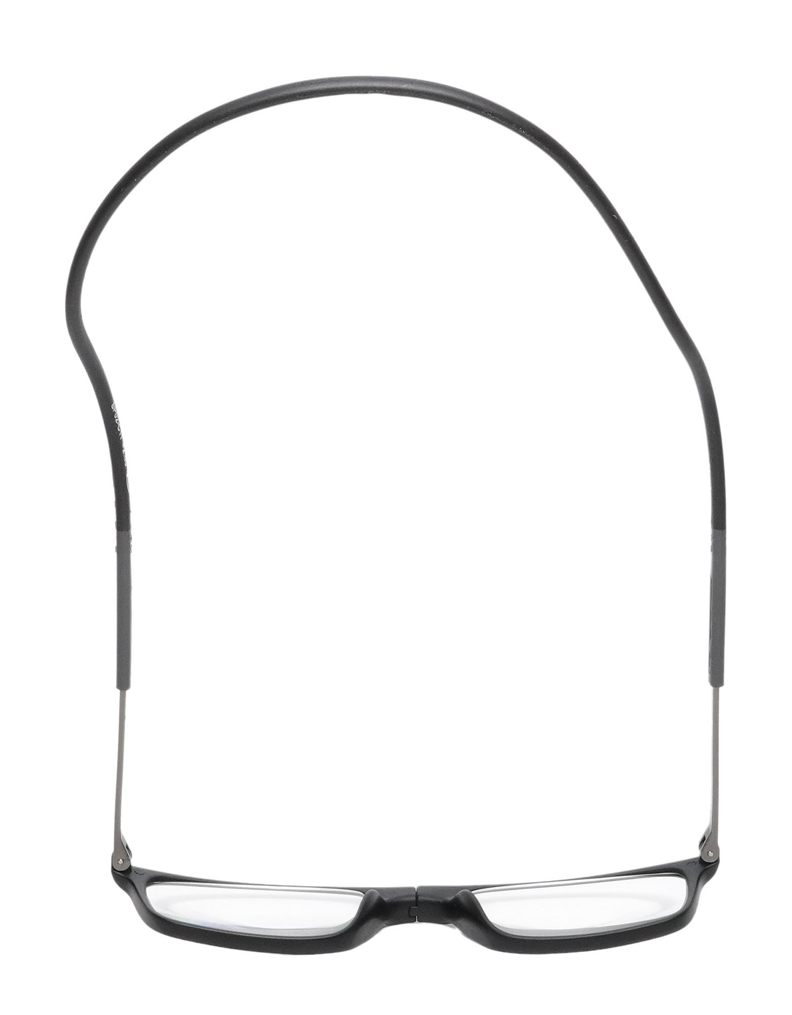 Calabria SP02 Snap Magnetic Reading Glasses Black Front Connect