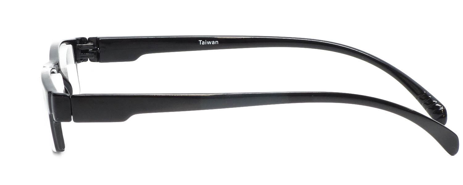 Neck Hanging Reading Glasses in Black Custom L R Magz