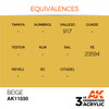 AK Interactive 3G Acrylic Beige AK11030