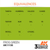 AK Interactive 3G Acrylic Frog Green AK11136