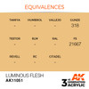 AK Interactive 3G Acrylic Luminous Flesh AK11051