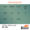 AK Interactive 3G Acrylic Astral Beryllium AK11200