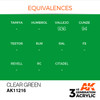 AK Interactive 3G Acrylic Clear Green AK11216