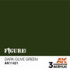 AK Interactive 3G Acrylic Dark Olive Green AK11421