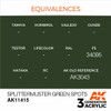 AK Interactive 3G Acrylic Splittermuster Green Spots AK11415