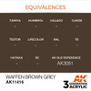 AK Interactive 3G Acrylic Waffen Brown Grey AK11416