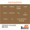 AK Interactive 3G Acrylic Denison Tan Base AK11413