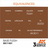 AK Interactive 3G Acrylic Base Flesh AK11401