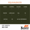 AK Interactive 3G Acrylic IDF Green AK11355