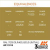 AK Interactive 3G Acrylic RAL 7028 Dunkelgelb Initial AK11318
