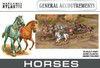 Wargames Atlantic General Accoutrements Horses