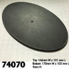 Bones 170mm x 105mm Oval Gaming Base 4