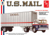 AMT 1/25 Ford C600 US Mail Truck w/Trailer 1326