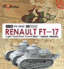 Flyhawk Model 1/72 Renault FT-17 Cast Turret 3000