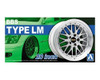 Aoshima 1/24 BBS Type LM 20 Tires/Wheels Set 52754