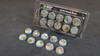 Gamers Grass Battle Ready Bases, Urban Warfare, Round 25mm 10 UWR25