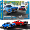 Scalextric 1/32 American Street Duel Slot Car Set C1429T 