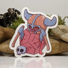 Mimic Gaming Co Barbarian Hit Dice Tabletop RPG Class Sticker 