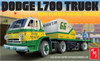 AMT 1/25 Dodge L700 Truck Flatbed Racing Trailer 1368 