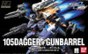 Bandai 1/144 Gundam HG MSV Dagger + Gun Barrel 1129451 