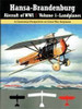 Aeronaut Books Hansa Brandenburg Aircraft of WWI Vol.1