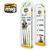 MiG Ammo Figure Brush Set Premium 7600