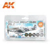 AK Interactive WW2 USAAF Colors Set Vol.2 AK 3G 11733