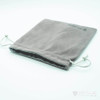 Die Hard Dice Satin Lined Velvet Bag - Medium Light Gray