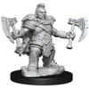 WizKids DandD Frameworks W1 Female Dwarf Barbarian